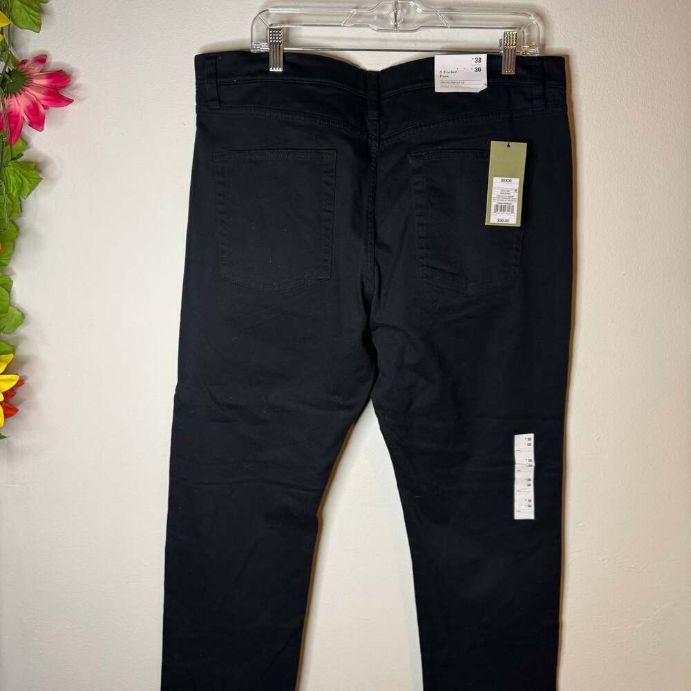 Goodfellow & Co Men's Slim Fit Black Jeans - Picture 2 of 5